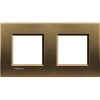 Rámeček BTICINO LNA4802M2BZ 2+2M bronz