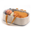 Djeco Textilný košík pre bábiky Bassinet Blue Lines