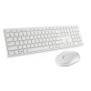 Dell Pro Wireless Keyboard and Mouse - KM5221W - Czech/Slovak (QWERTZ) - White KM5221WWHB-CSK