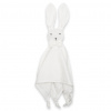 New Baby Mušelínová hračka Králik Rabbit plienka biela