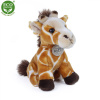 Eco-Friendly žirafa sediaca 18 cm