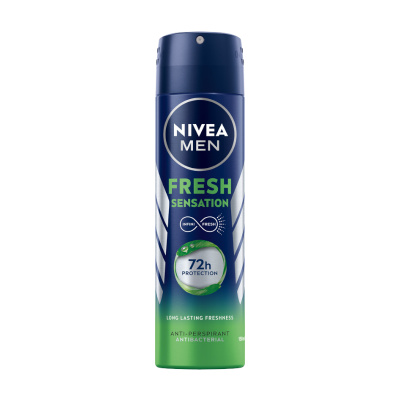 Nivea Men Fresh Sensation antiperspirant v spreji pre mužov, 150 ml