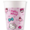 Procos Papierové poháre Hello Kitty 200 ml 8 ks