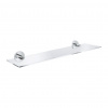 GROHE Essentials - Sklenená polička, chróm 40799001