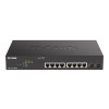 D-Link DGS-1100-10MPV2, 8x 1000Base-T 802.3af/802.3at PoE, 2x SFP, 130W PoE budget