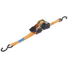 TOOLCRAFT TO-9614760 dvojdielny upínací popruh Priväzovacie únosnosť napriamo (LC)=320 daN (d x š) 3 m x 25 mm račňová pracka; TO-9614760
