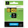 páska DYMO 45808 D1 Black On Yellow Tape (19mm) S0720880