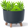 Kvetináč plast sivý Prosperplast 29 cm x 29 x 22 cm