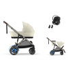 CYBEX e-Gazelle S Lux + Gazelle S Cot S Travel Set Aton B2 i-Size seashell beige 2025