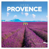 NOTIQUE Poznámkový kalendár Provence 2026, 30 x 30 cm