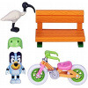 Bluey figurín Blue Bingo +Bike Vozové príslušenstvo (Bluey figurín Blue Bingo +Bike Vozové príslušenstvo)