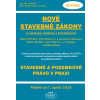 Nové stavebné zákony a súvisiace predpisy s komentárom platné od 01.04.2024