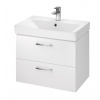 CERSANIT SET LARA skrinka biela lesklá s umývadlom MILLE SLIM 60 cm S801-318-DSM
