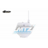 UFO Tabuľka predná Yamaha YZ125+YZ250 / 92-99 YZF400 / 98-99 - farba biela