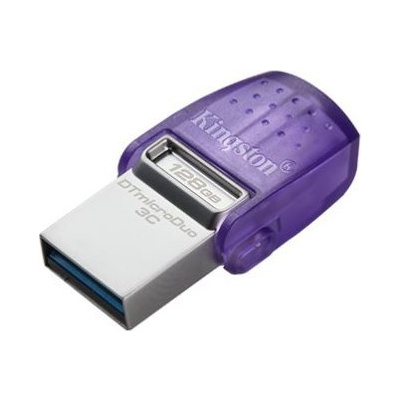 USB kľúč Kingston DataTraveler microDuo 3C 128GB USB 3.0/3.1 flashdisk, USB + USB typ C