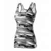 Malfini Camouflage dámske tielko, gray 180g/m2 - S