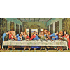 Vymalujsisam.sk Maľovanie podľa čísiel - Leonardo da Vinci, Posledná večera Veľkosť: 40x80cm, Rám: Bez rámu, iba zrolované plátno