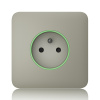 Ajax SoloCover (smart) – Samostatný kryt zásuvky Zvoľte farbu produktu: Olivová