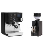 Rancilio Silvia BC PID, black + Eureka Mignon Zero, BL black
