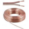 PremiumCord Káble na prepojenie reprosústav 100% CU meď 2x2,5mm 10m kjpr-02-10 kjpr-02-10