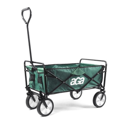 Aga Skladací prepravný vozík MR4610 – zelený MR4610-Green