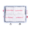 Plastový prepravný box na Li-Ion batérie, typ S-Box 2 Basic, objem 84 litrov, výplň PyroBubbles®