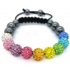 Shamballa náramok Rainbow 2 st342 bižutéria (Shamballa náramok Rainbow 2 st342 bižutéria)