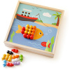 Bigjigs Toys Dřevěná mozaika Pláž