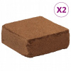 Kocky z kokosového vlákna VidaXL 2x5 kg