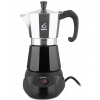 Elektrický moka kávovar Kaufgut Miss Moka 6/3 tz 280 ml 6 tz