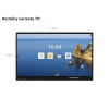 Fotověci Interaktivní Dotyková Školní Výuková Prezentační Smart TV Tabule 4K UHD IR Touch Výběr Variant Varianta: 75