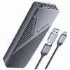 Disková kapsa Orico CNM2-G20 M.2 NVME USB-C 3.2 20Gb/s - šedá