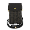 Lacoste PVC Blend Monogram Metal Logo XL hnedá 57983129048