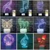 Feevil FRM-000 - 3D LED nočná lampa - Konfigurátor (Vyskladajte si svoju lampu) (Zľava 33%)