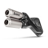 Výfuk Akrapovič Ducati Multistrada 1260 Enduro 2019-20 Slip-On Line (Titanium) S-D9SO10-HIFFT