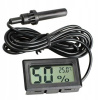 TERMOMETER + LCD VLHKOMER SO SONDOU DO TERÁRIA