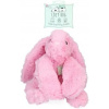 Holland Heartwarming Buddy - plyšový králik, upokojujúci plyšový psík, ktorý napodobňuje tlkot srdca - svetloružová