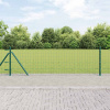 zahrada-XL Plot s stĺpmi Zelená 0.6 x 10 m Oceľ 3350877