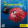 Poťah Andro Blowfish+ Vyberte FARBU poťahu: červený / RED, Vyberte HRÚBKU špongie: max