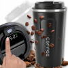 Termohrnček termoska 380 ml s držiakom do auta na kávu čaj, inteligentný LED displej