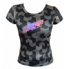 Dres krátký dámský HAVEN PEARL NEO černo/růžový XXL