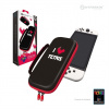 Hyperkin Official Tetris® EVA Hard Shell Carrying Case for Switch®OLED Model/Nintendo Switch®(Heart Drop) M07541-TEHD