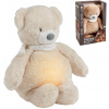 Usínáček Nattou Sleepy Bear 4v1 hudební se světýlkem a senzorem pláče Beige