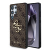 Guess PU 4G Metal Logo Samsung Galaxy S25 Ultra hnedý 57983124085
