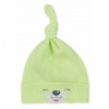 Bavlnená dojčenská čiapočka Bobas Fashion Lucky zelená - 62 (3-6m)