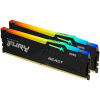 Kingston FURY Beast DDR5 64GB 6000MHz CL30 2x32GB RGB Čierna KF560C30BBAK2-64