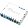 MikroTik RouterBOARD RB951Ui-2nD, hAP, CPU 650MHz, 5x LAN, 2.4Ghz 802.11b/g/n, USB, 1x PoE out, L4