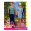 Bábika BARBIE a KEN so psom FTB72 MATTEL