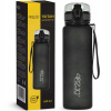 Športová fľaša 4FIZJO fľaša na vodu , 650 ml, čierna