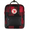 Fjällräven Kånken Re-Wool, Farba RED-BLACK, Objem 16 L